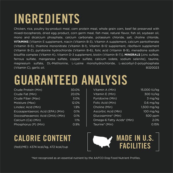 Show full view: Purina Pro Plan Development 30/20 for Athletic Puppies Chicken & Rice Formula, 10.9-kg bag slide 9 of 11