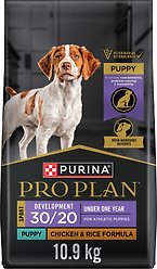 Purina Pro Plan Development 30/20 for Athletic Puppies Chicken & Rice Formula, 10.9-kg bag