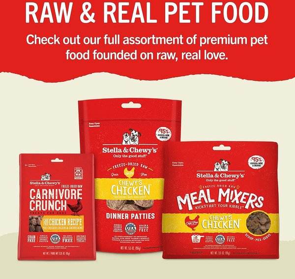 Show full view: Stella & Chewy's Dental Delights Medium Dental Dog Treats, 23.2-oz bag slide 8 of 9