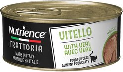 Nutrience Trattoria with Veal Mousse Wet Cat Food, 85-g can, case of 24