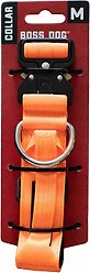 Boss Dog Tactical Nylon Dog Collar, Hunter Orange, Medium