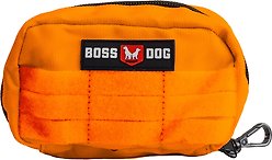 Boss Dog Tactical Dog Harness Molle Bag, Hunter Orange, Medium/Large