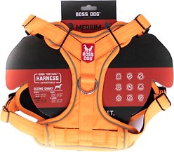 Boss Dog Tactical Dog Harness, Hunter Orange, Medium