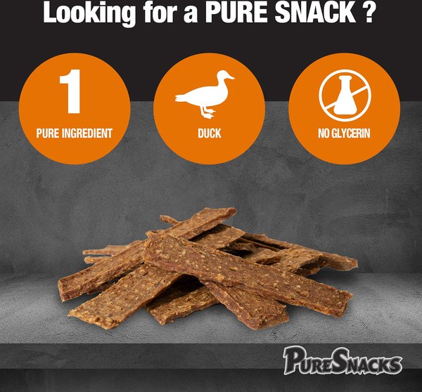 Show full view: PureSnacks Air-Dried Duck Jerky Dog Treats, 681-g bag slide 3 of 8
