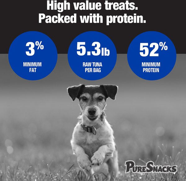 Show full view: PureSnacks Air-Dried Tuna Jerky Dog Treats, 601-g bag slide 6 of 8