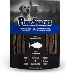 PureSnacks Air-Dried Tuna Jerky Dog Treats, 601-g bag