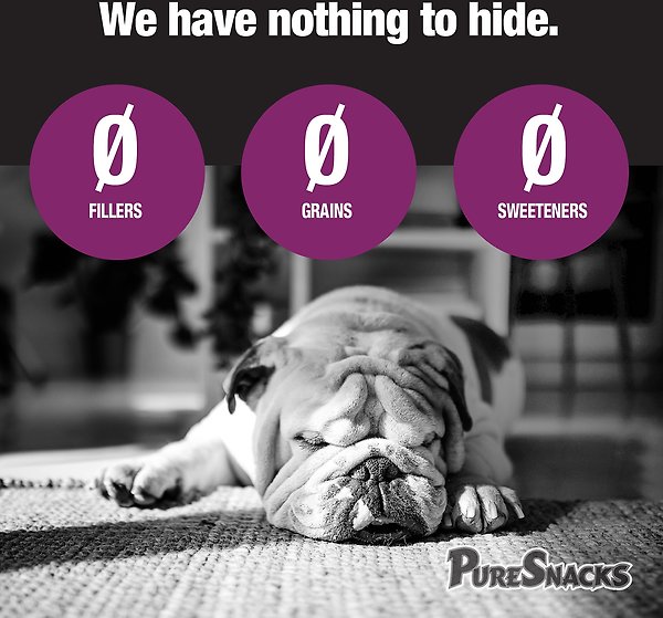 Show full view: PureSnacks Air-Dried Sweet Potato & Duck Jerky Dog Treats, 601-g bag slide 5 of 8