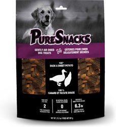 PureSnacks Air-Dried Sweet Potato & Duck Jerky Dog Treats, 601-g bag