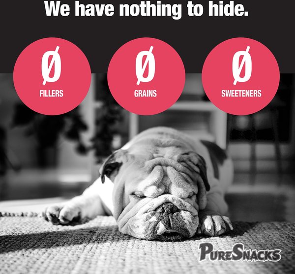 Show full view: PureSnacks Air-Dried Chicken & Apple Jerky Dog Treats, 539-g bag slide 5 of 8