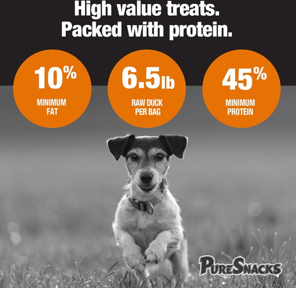 Show full view: PureSnacks Air-Dried Duck Jerky Dog Treats, 681-g bag slide 6 of 8