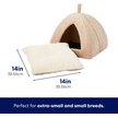 Show in main carousel: Frisco Tent Covered Cat & Dog Bed, Beige, Medium slide 3 of 8