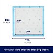 Show in main carousel: Frisco Printed Dog Training & Potty Pads, 22 x 23-in, Unscented, 50 Count, Paws & Bones slide 3 of 10