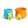 Show in main carousel: West Paw Toppl Stopper 2 Pack Dog Bowl Accessory, Green slide 6 of 9