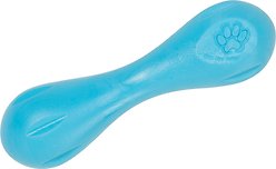 West Paw Zogoflex Hurley Tough Dog Chew Toy, Aqua Blue, Small