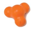 Show in main carousel: West Paw Zogoflex Large Tux Tough Treat Dispensing Dog Chew Toy, Tangerine slide 1 of 7