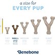 Show in main carousel: Benebone Bacon Flavor Wishbone Tough Puppy Chew Toy, Small slide 5 of 8