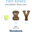 Show in main carousel: Benebone Bacon Flavor Dental Chew & Wishbone Tough Puppy Pack Chew Toy, 2 count slide 6 of 9