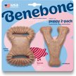 Show in main carousel: Benebone Bacon Flavor Dental Chew & Wishbone Tough Puppy Pack Chew Toy, 2 count slide 1 of 9