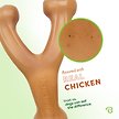 Show in main carousel: Benebone Rotisserie Chicken Flavor Wishbone Tough Dog Chew Toy, Large slide 3 of 8