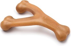 Benebone Rotisserie Chicken Flavor Wishbone Tough Dog Chew Toy, Large