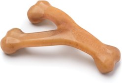 Benebone Rotisserie Chicken Flavor Wishbone Tough Dog Chew Toy, Medium