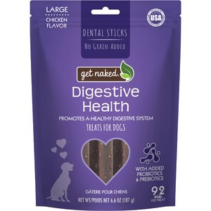 Get Naked Senior Health Grain-Free Dental Stick Dog Treats