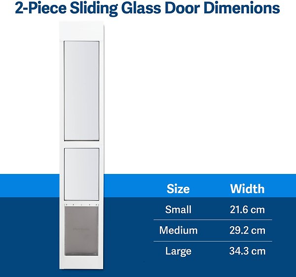 Show full view: PetSafe Sliding Glass Dog & Cat Door, Large slide 6 of 11
