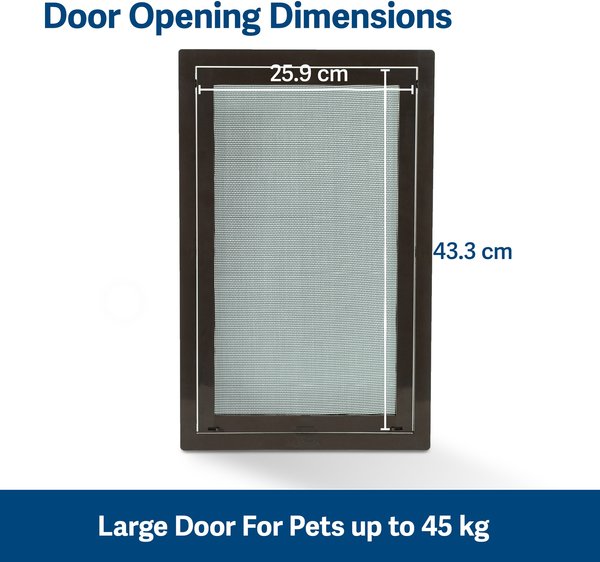 Show full view: PetSafe Window & Porch Screen Dog & Cat Door slide 6 of 8