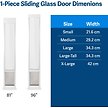 Show in main carousel: PetSafe Sliding Glass Dog & Cat Door, Medium, Bronze slide 6 of 10
