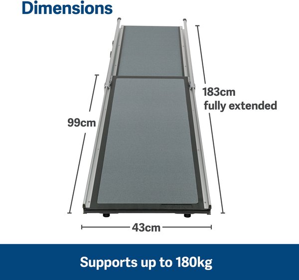Show full view: PetSafe Happy Ride Telescoping Dog Car Ramp, Regular slide 5 of 7
