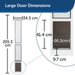 Show in main carousel: PetSafe Extreme Weather Sliding Glass Cat & Dog Door, Large slide 6 of 8