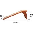 Show in main carousel: PetSafe CozyUp Wooden Cat & Dog Ramp, Cherry slide 5 of 9