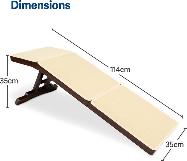 Show full view: PetSafe CozyUp Foldable Wooden Cat & Dog Ramp slide 6 of 10