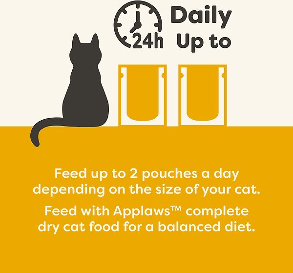Show full view: Applaws Chicken Broth with Chicken Breast Bone Broth Wet Cat Food, 3-oz pouch, 12 count slide 4 of 8