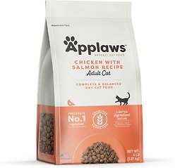 Applaws Complete Chicken with Salmon Recipe Grain-Free Dry Cat Food, 1.81-kg bag