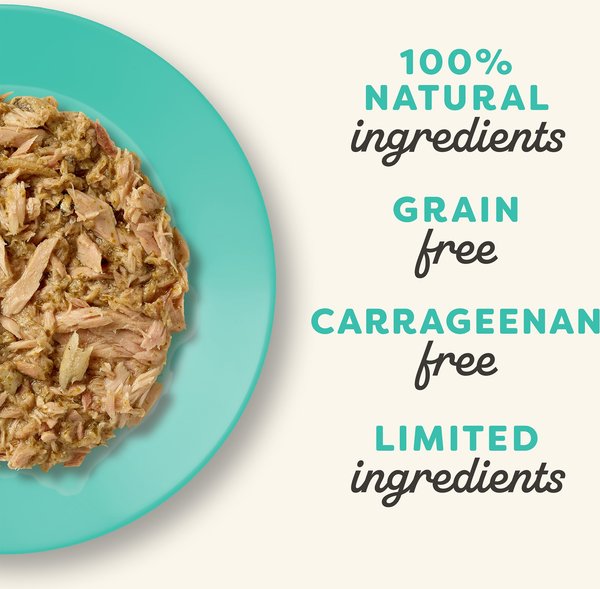 Show full view: Applaws Tuna with Whole Anchovy & Seaweed Bits in Broth Wet Cat Food, 2.47-oz, case of 12 slide 4 of 10