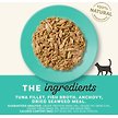 Show in main carousel: Applaws Tuna with Whole Anchovy & Seaweed Bits in Broth Wet Cat Food, 2.47-oz, case of 12 slide 3 of 10