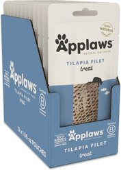Applaws Loin Tilapia Filet Grain-Free Cat Treats, 1.06-oz loin, case of 12