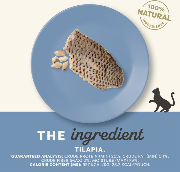 Show full view: Applaws Loin Tilapia Filet Grain-Free Cat Treats, 1.06-oz loin, case of 12 slide 3 of 10