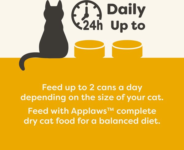Show full view: Applaws Chicken Breast with Pumpkin Canned Cat Food, 2.47-oz can, case of 24 slide 5 of 9