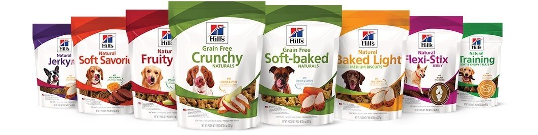 Hill's Science Diet Natural Fruity Snacks with Cranberries & Oatmeal Crunchy Dog Treats, 227-g bag