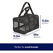 Show in main carousel: Frisco Premium Travel Bag Dog & Cat Carrier, Black, Large slide 2 of 10