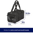 Show in main carousel: Frisco Travel Bag Dog & Cat Carrier, Black, Medium slide 2 of 10