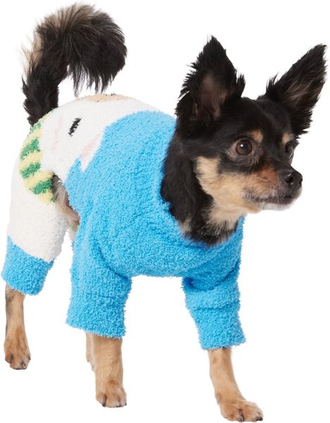 Show full view: Frisco Polar Bear Snuggle Up Knit Dog & Cat PJs, Small slide 3 of 9
