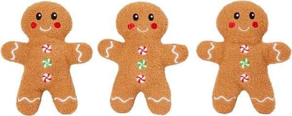 Show full view: Frisco Holiday Milk & Gingerbread Cookies Hide & Seek Puzzle Plush Squeaky Dog Toy, Small/Medium slide 5 of 9