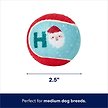 Show in main carousel: Frisco Holiday Ho Ho Ho Fetch Squeaky Tennis Ball Dog Toy, Medium, 3 count slide 2 of 5