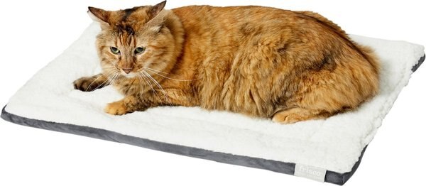 Show full view: Frisco Self-Warming Reversible Cat & Dog Mat, Gray, 24" slide 4 of 10