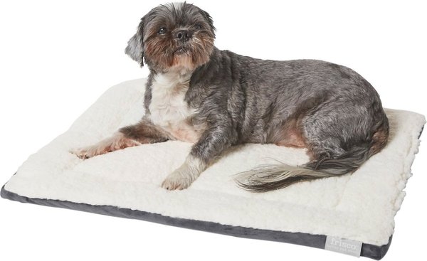 Show full view: Frisco Self-Warming Reversible Cat & Dog Mat, Gray, 24" slide 3 of 10