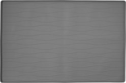 Frisco Silicone Dog & Cat Food Mat, Gray, Large
