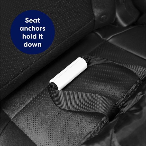 Show full view: Frisco Water Resistant Bench Car Seat Cover, Regular, Black slide 3 of 7